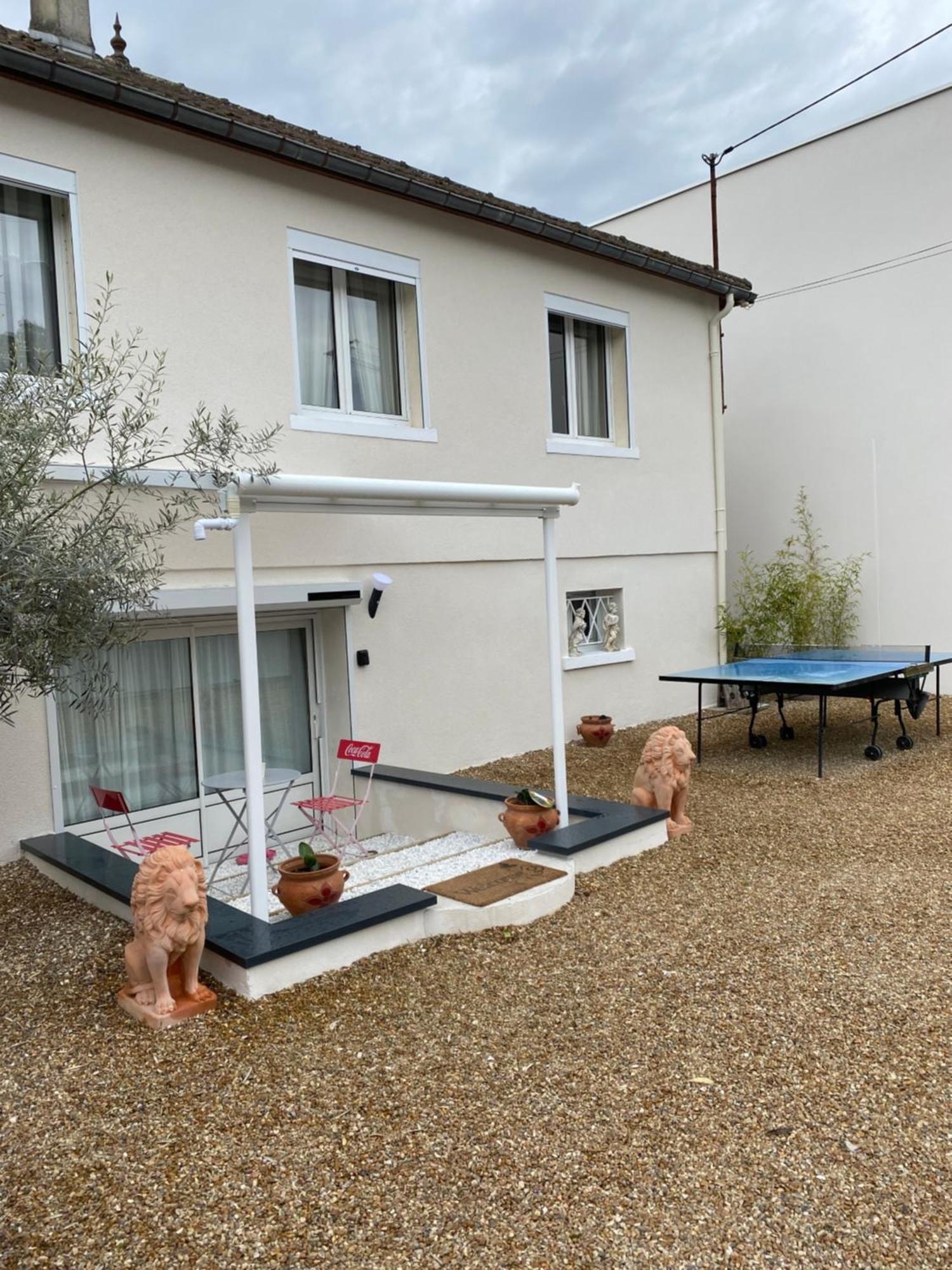 Appart Studio Rdc De Maison Avec Exterieur Proche Reims Tinqueux Zewnętrze zdjęcie